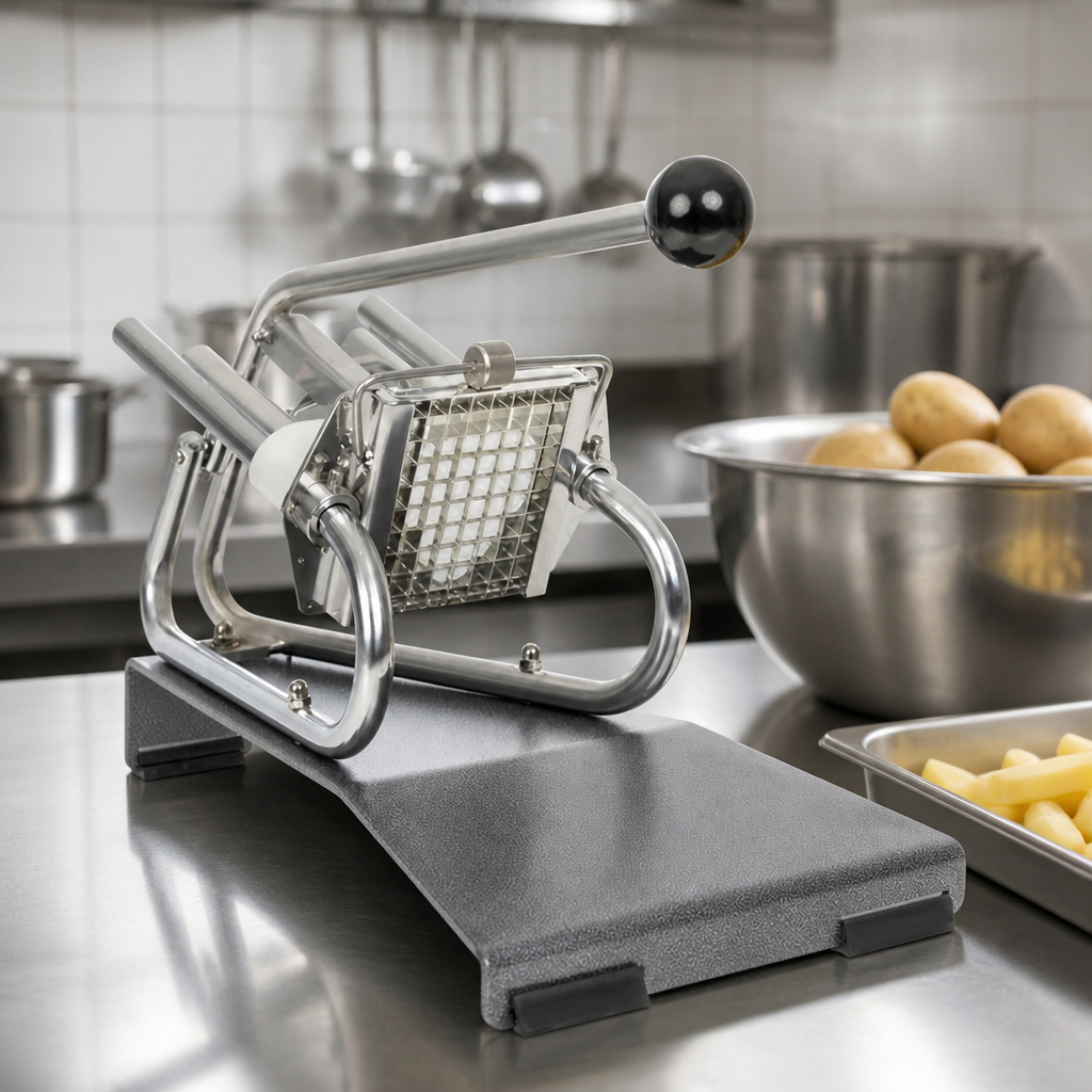 Commercial Potato Chipper Cutter for Kitchens 340mm Height