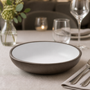 Commercial Deep Coupe Bowls 200mm White Stoneware 6 Pack