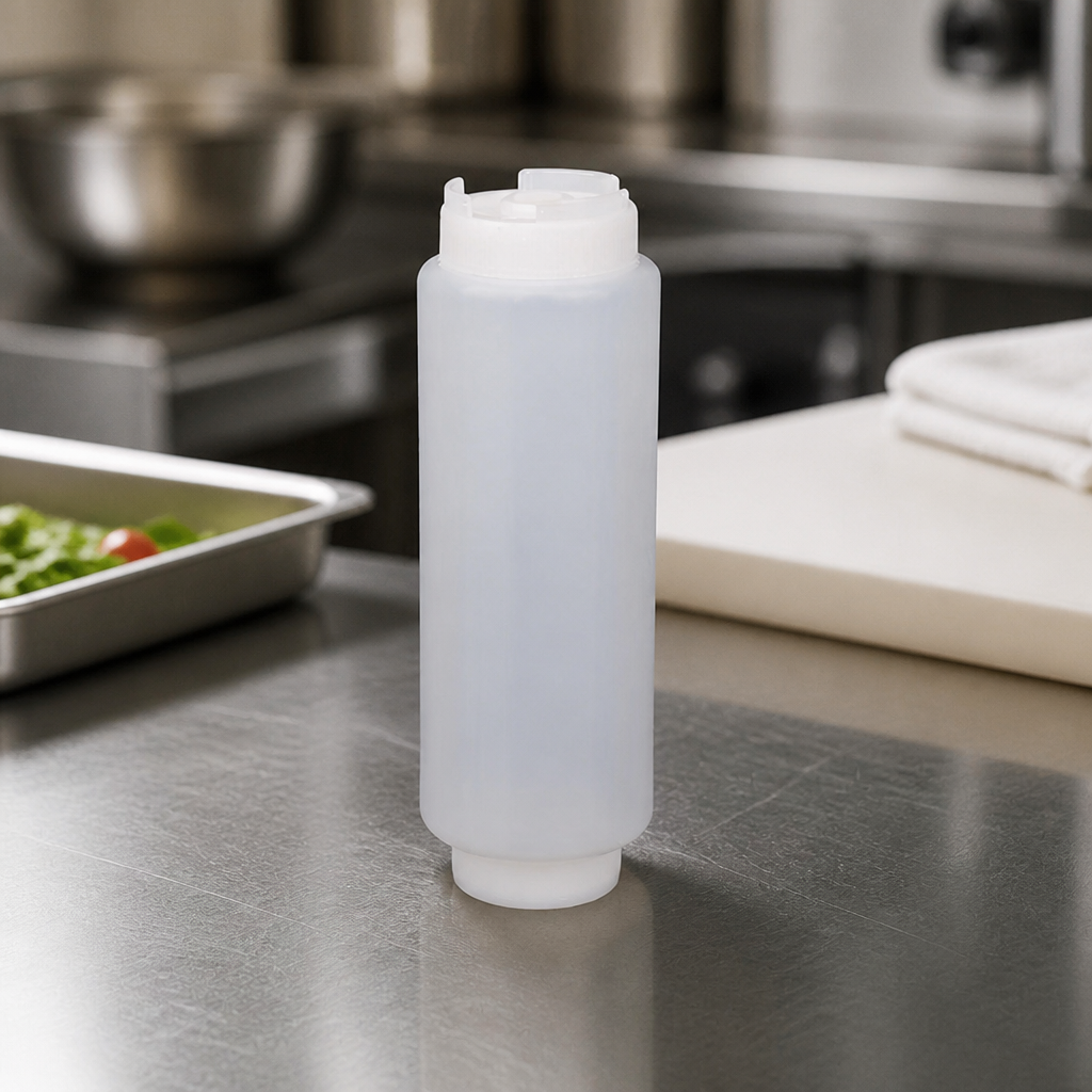 20oz Commercial Squeeze Bottle for Sauces and Condiments
