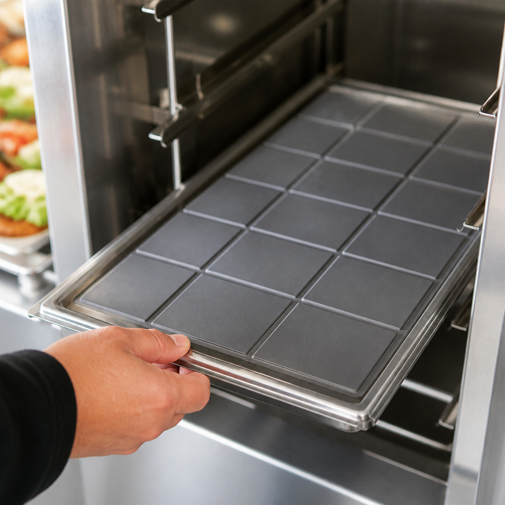Commercial Hot Cupboard Ceramic Insert 1/1 GN Size