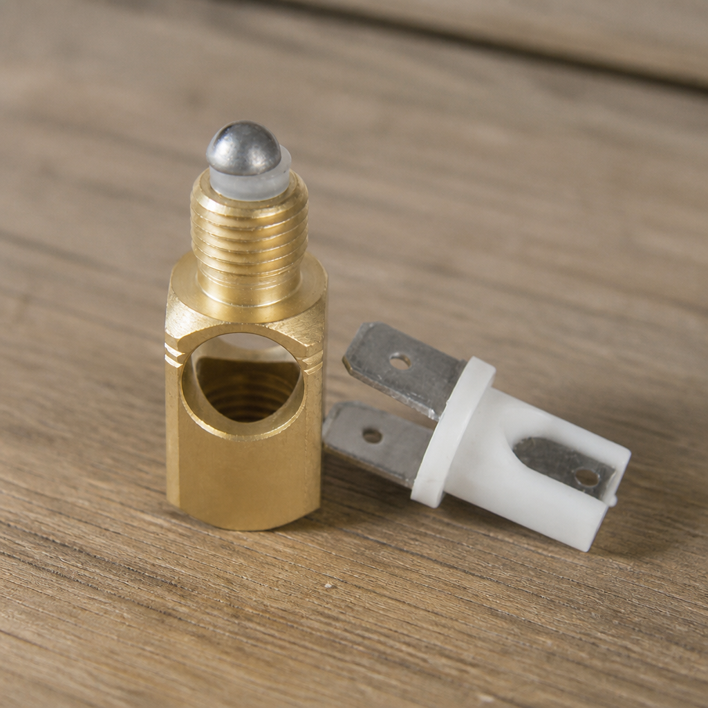 Commercial fryer replacement brass interrupter part