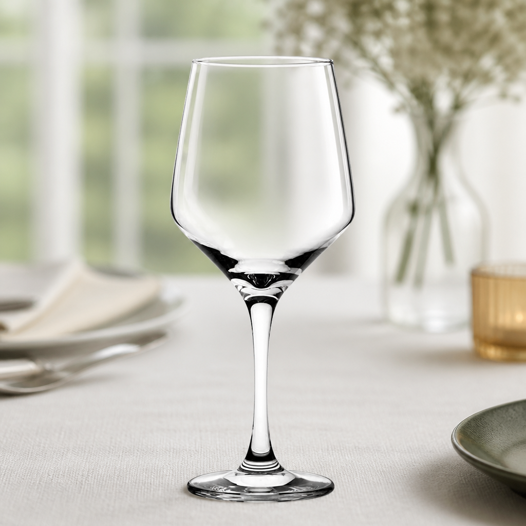 Commercial Small Wine Glasses 350ml Pack of 24 Clear Glass