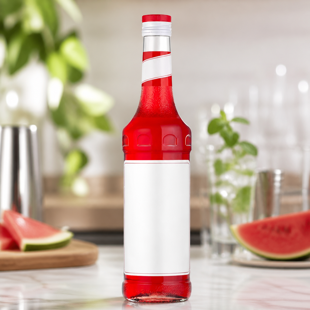 Commercial Watermelon Syrup 700ml for Cocktails and Drinks