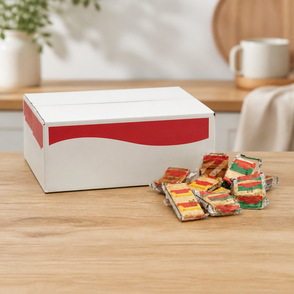 Commercial Assorted Mini Pack Biscuits 100 Count 3.58kg