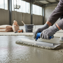 Premium Soft Grip Flooring Trowel 400MM - High-Quality Carbon Steel Blade for Mortar and Cement Application