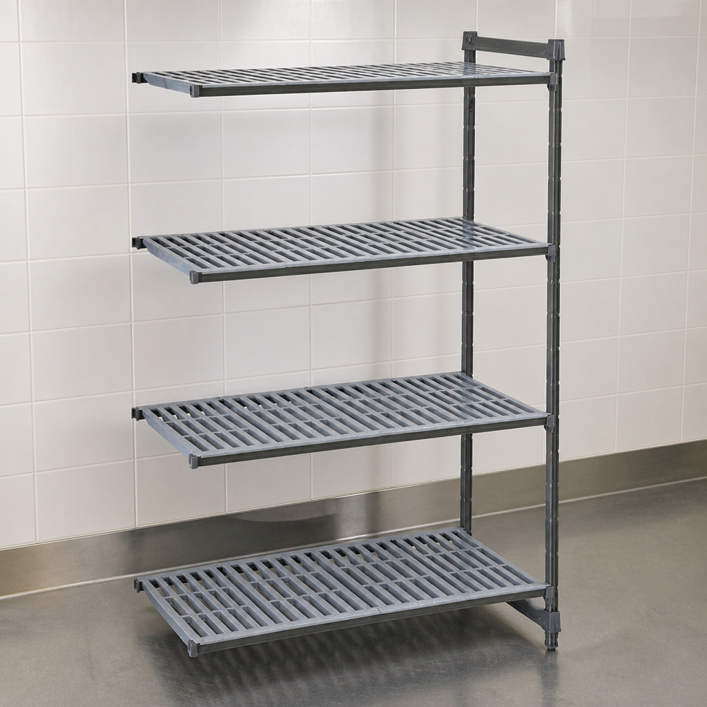 Commercial Cold Room Racking Add-On Unit 4 Tier 1830x1023mm