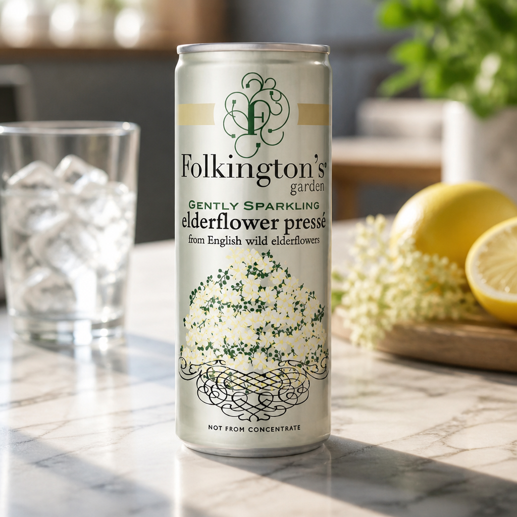 Sparkling Drinks Elderflower Can 250ml pack of 12