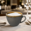 Commercial Cappuccino Cups 230ml Vitrified Porcelain 6 Pack