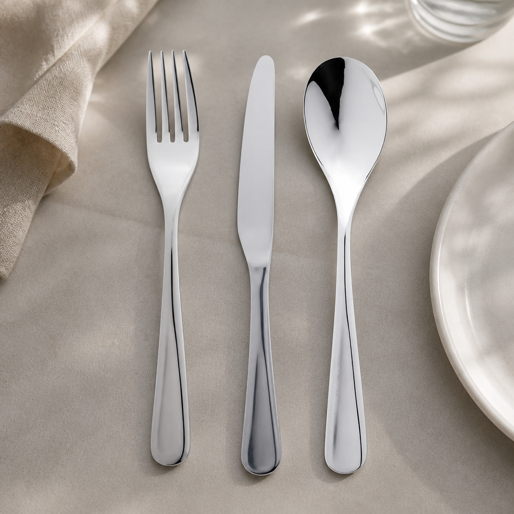Commercial Roma Cutlery Sample Set - 18/10 Stainless Steel