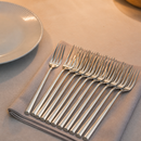 Commercial Stainless Steel Table Forks 12 Pack 225mm