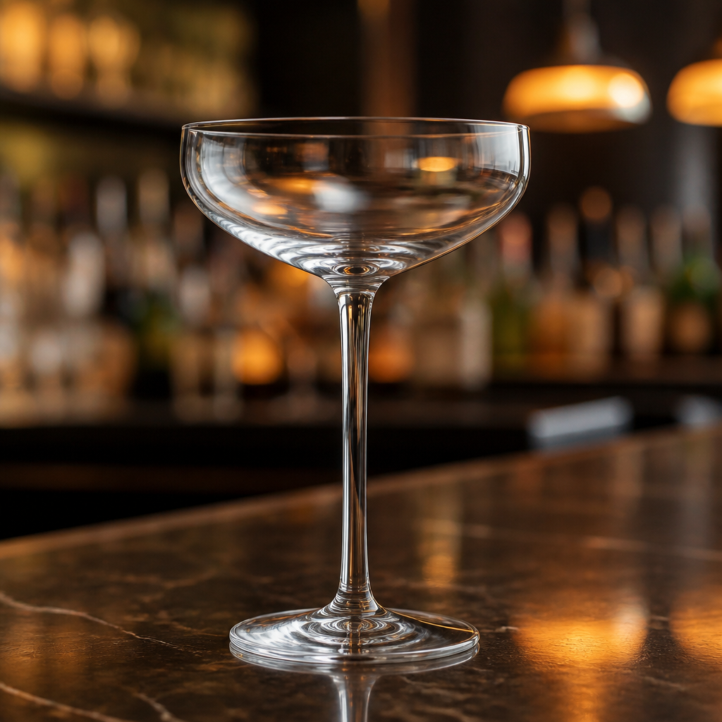280ml Commercial Coupe Cocktail Glasses - 12 Pack Polycarbonate