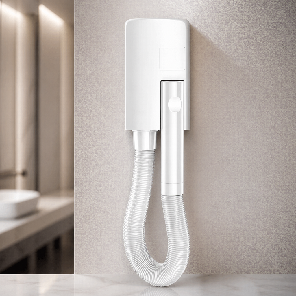 Compact Hair Dryer with Extendable Hose 1200W