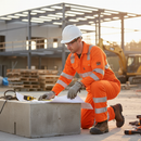 Premium High Visibility Short Leg Coverall with Flame Resistant Fabric, Arc Flash Protection, and Enhanced Comfort Features