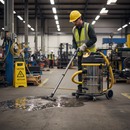 Professional Heavy Duty Wet and Dry Vacuum Cleaner 80L with Twin Impeller Motors and Aqua-Dry Filter System