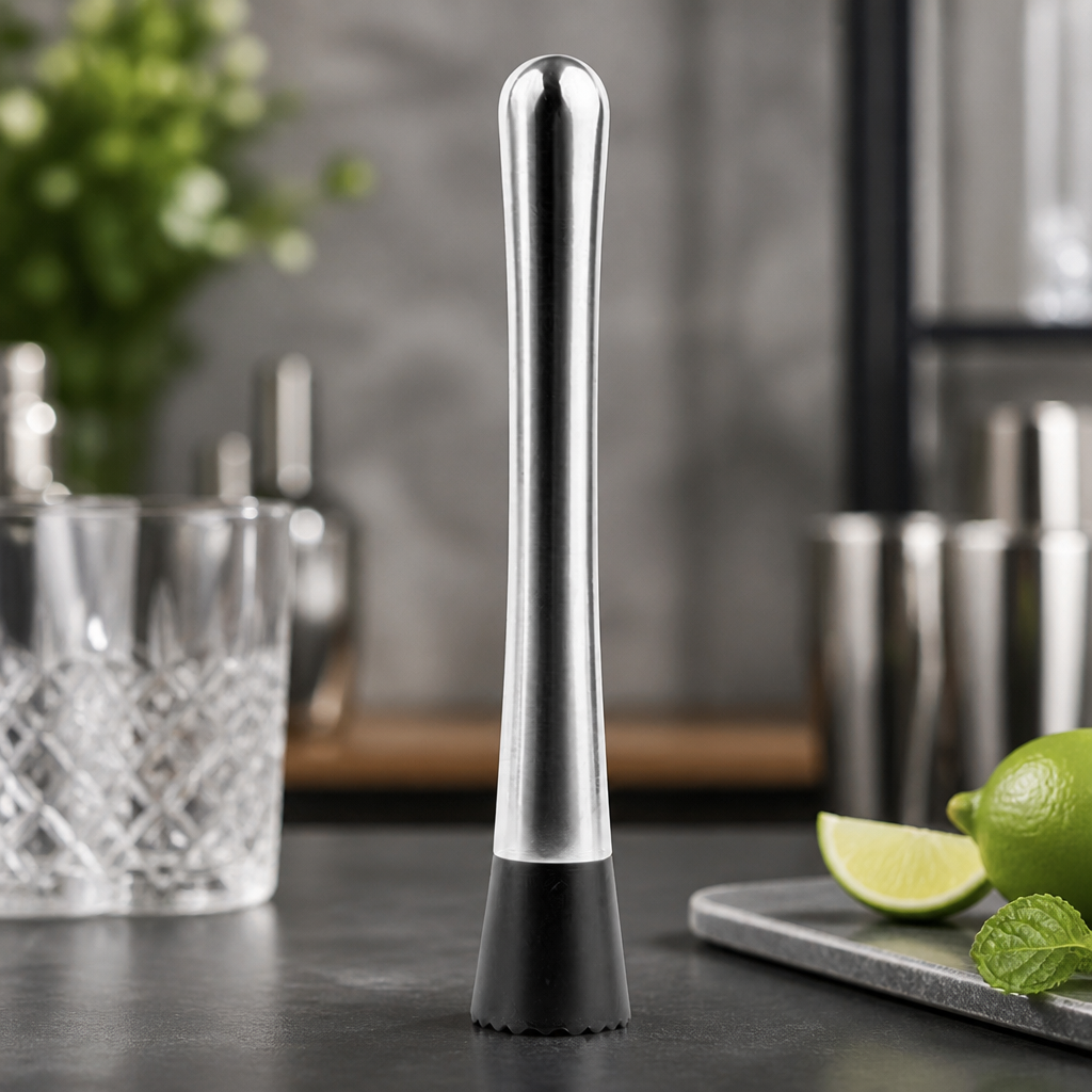 Commercial Stainless Steel Cocktail Muddler for Bartending
