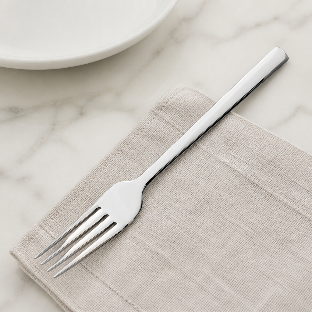 Commercial Stainless Steel Dessert Forks - 12 Pack