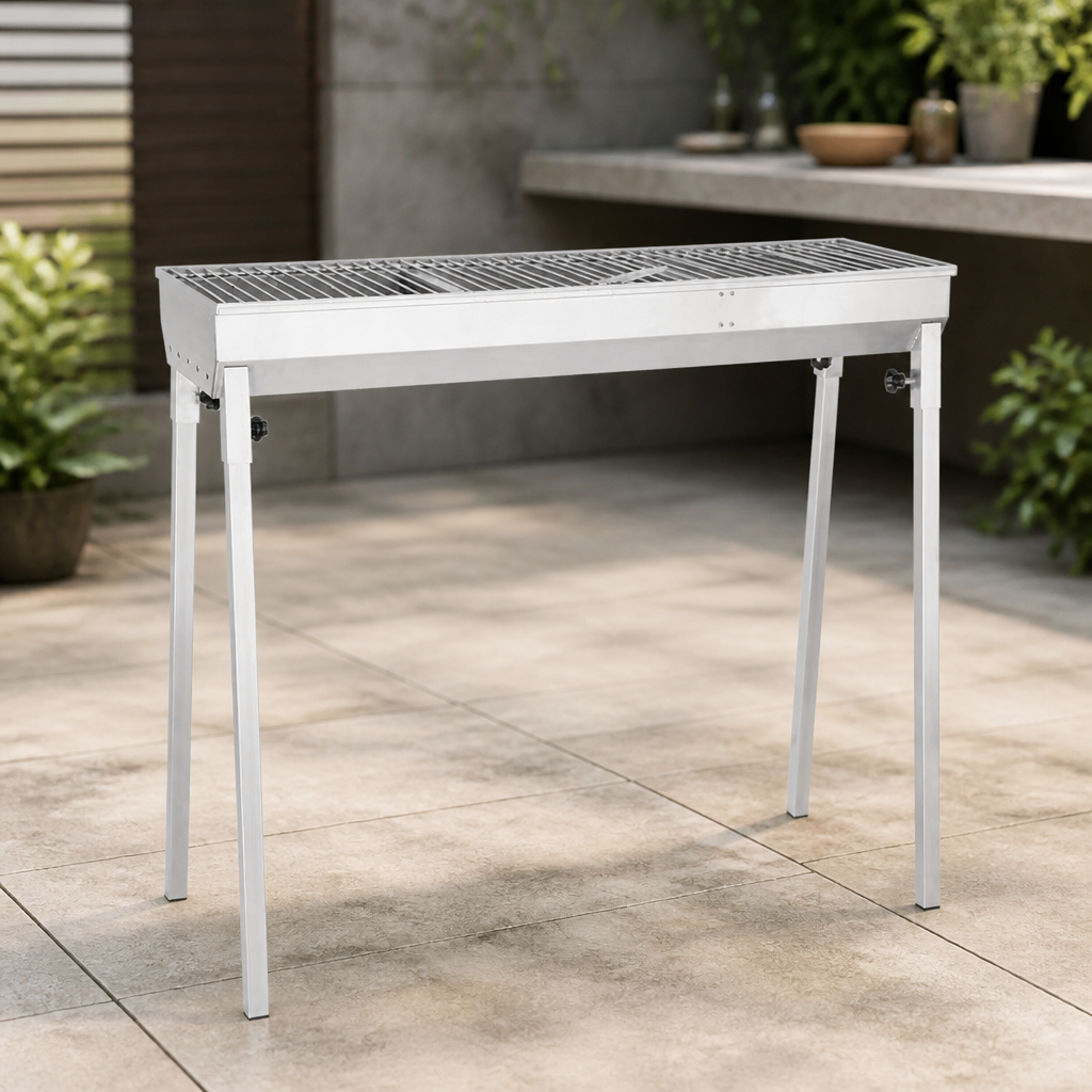 Commercial Charcoal Barbecue 980x300mm Cooking Area