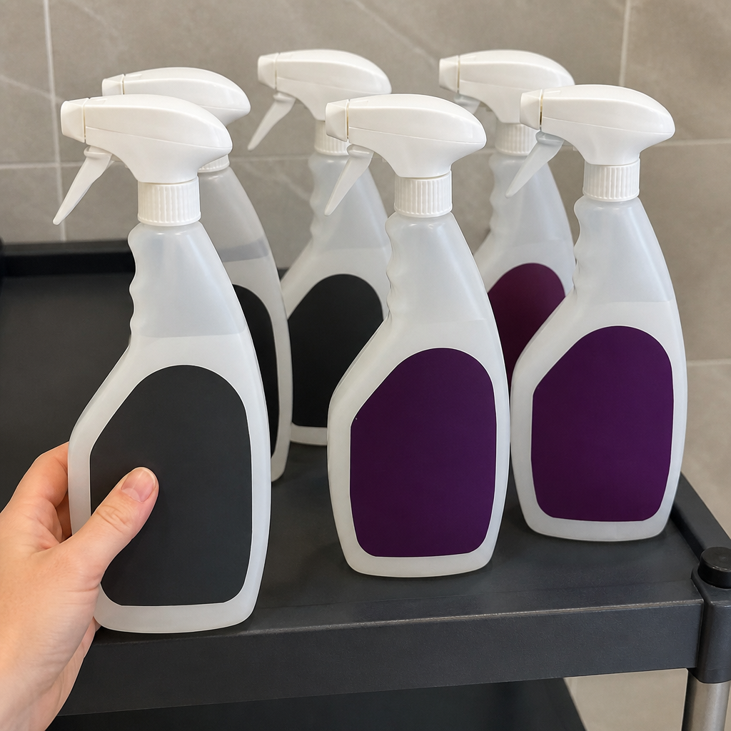 750ml Commercial Spray Bottles and Dispensers 6 Pack