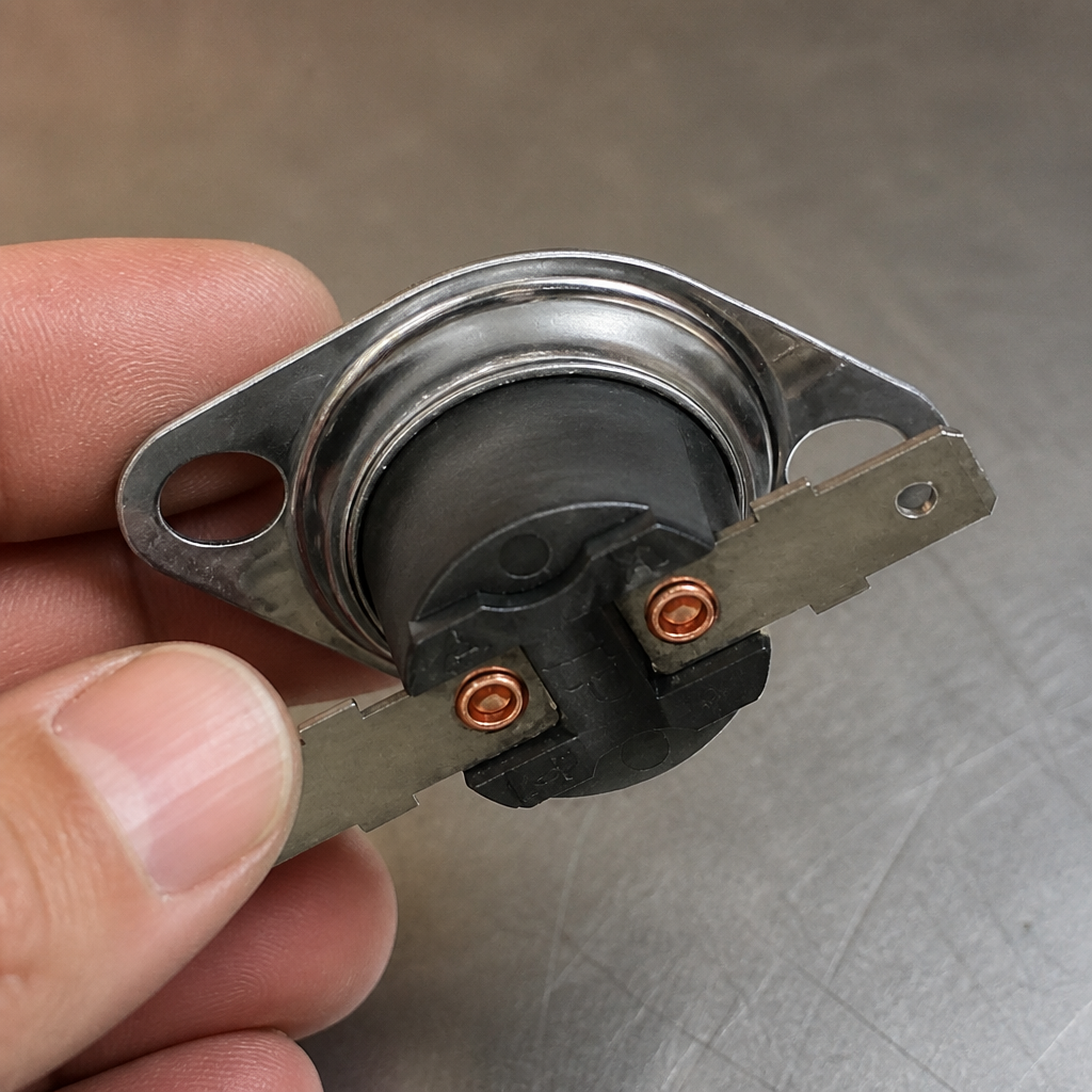 Commercial Microwave Thermostat Replacement Part 12x34.2mm