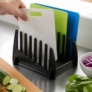 Commercial Chopping Board Rack with 7 Slots for Food Safety