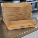 Commercial Recyclable Baguette Tray 500 Pack Takeaway Containers