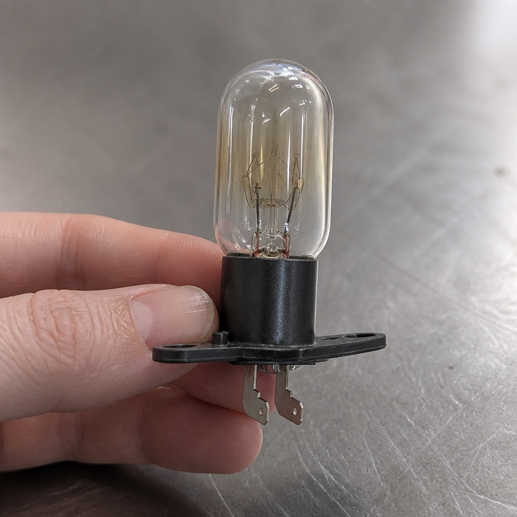 Commercial Microwave Glass Lamp 52mm Height Replacement Part