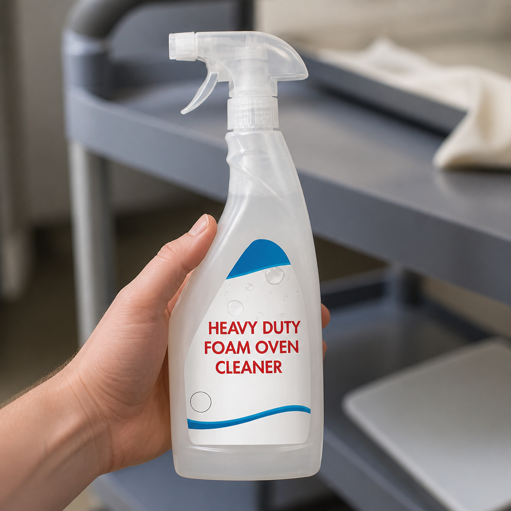 Heavy Duty Foaming Oven Cleaner 750ml bottle