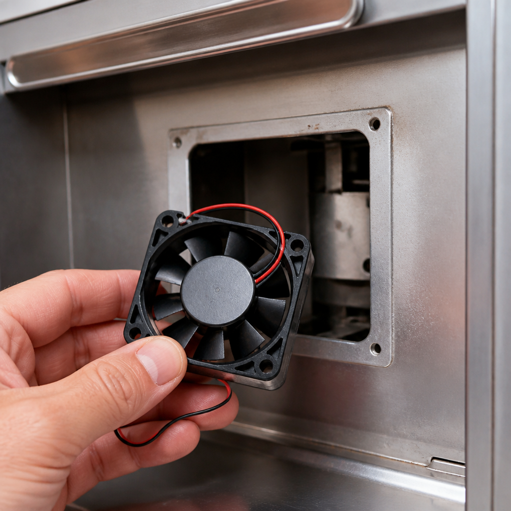 Commercial Replacement Exhaust Fan for Coffee Machines 24V