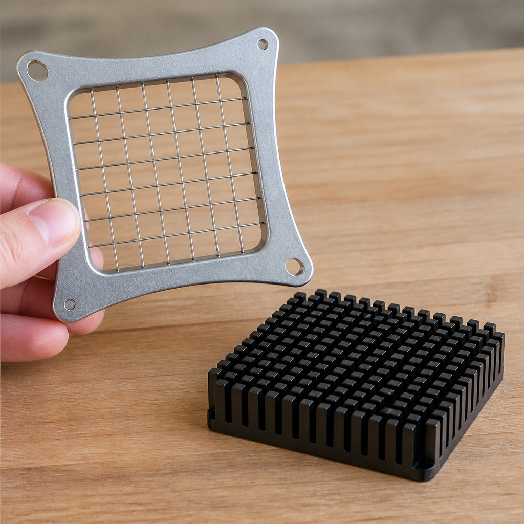 Commercial Vegetable Dicer Spare Blade and Pusher 12.5mm