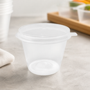 Commercial Recyclable Portion Pots with Lids 50ml 50 Pack
