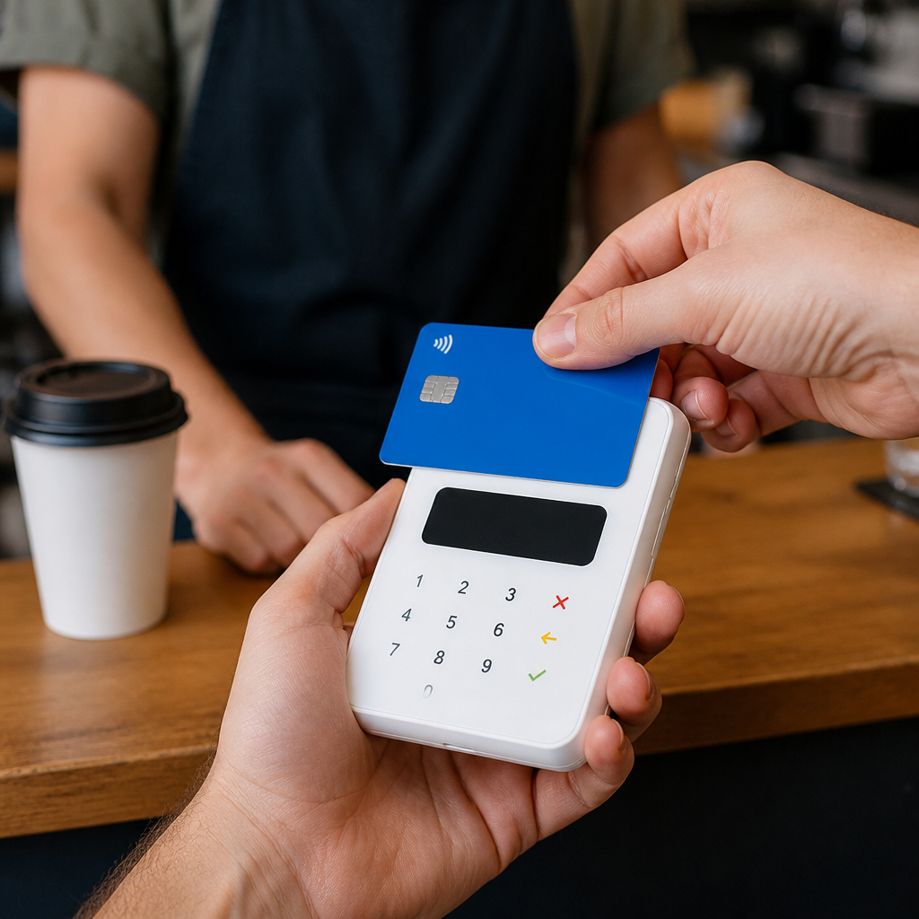 Portable Card Reader for accepting commercial transactions