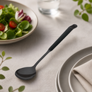 Commercial Buffet Small Salad Spoons Black 6 Pack