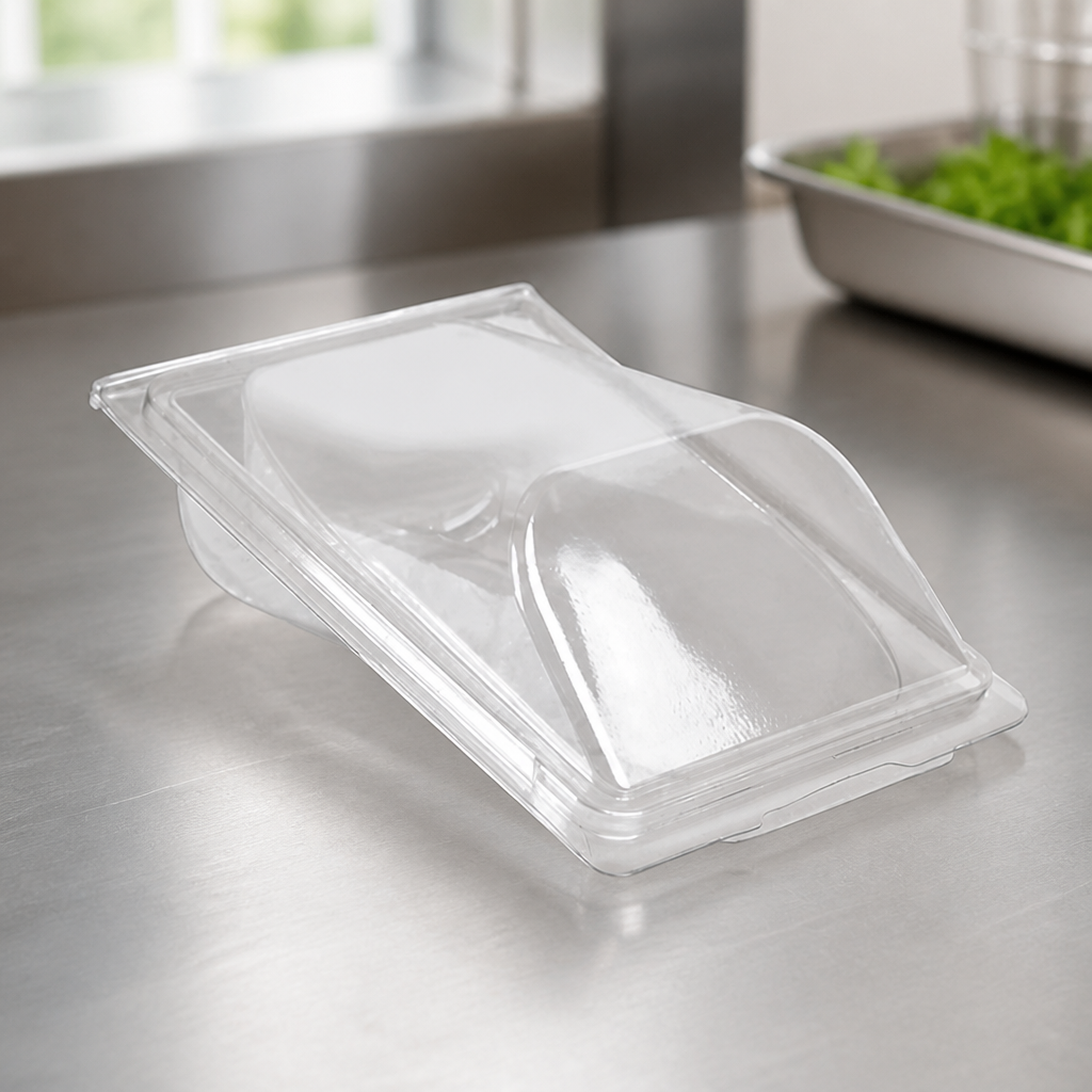 Recyclable Baguette And Sandwich Containers 600 Pack Clear