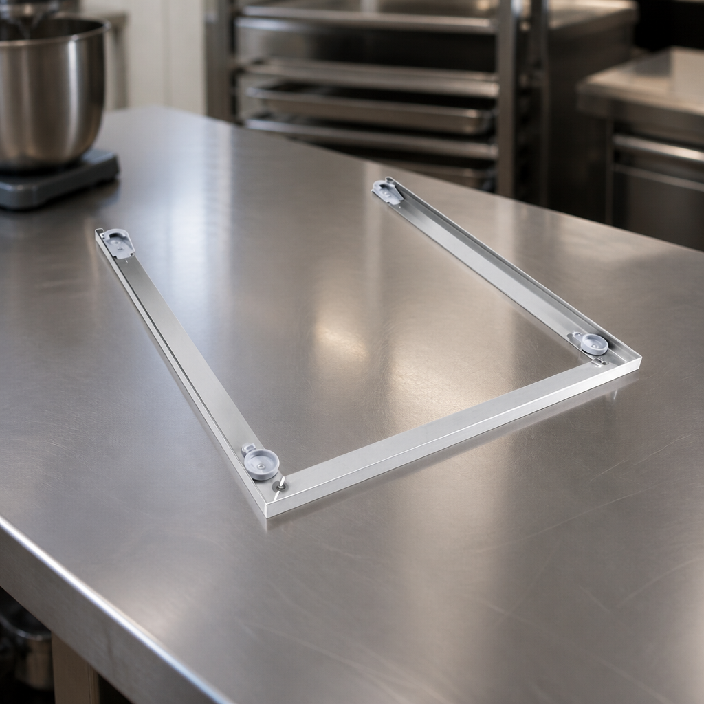 Stainless Steel Stacking Frame for Commercial Appliances