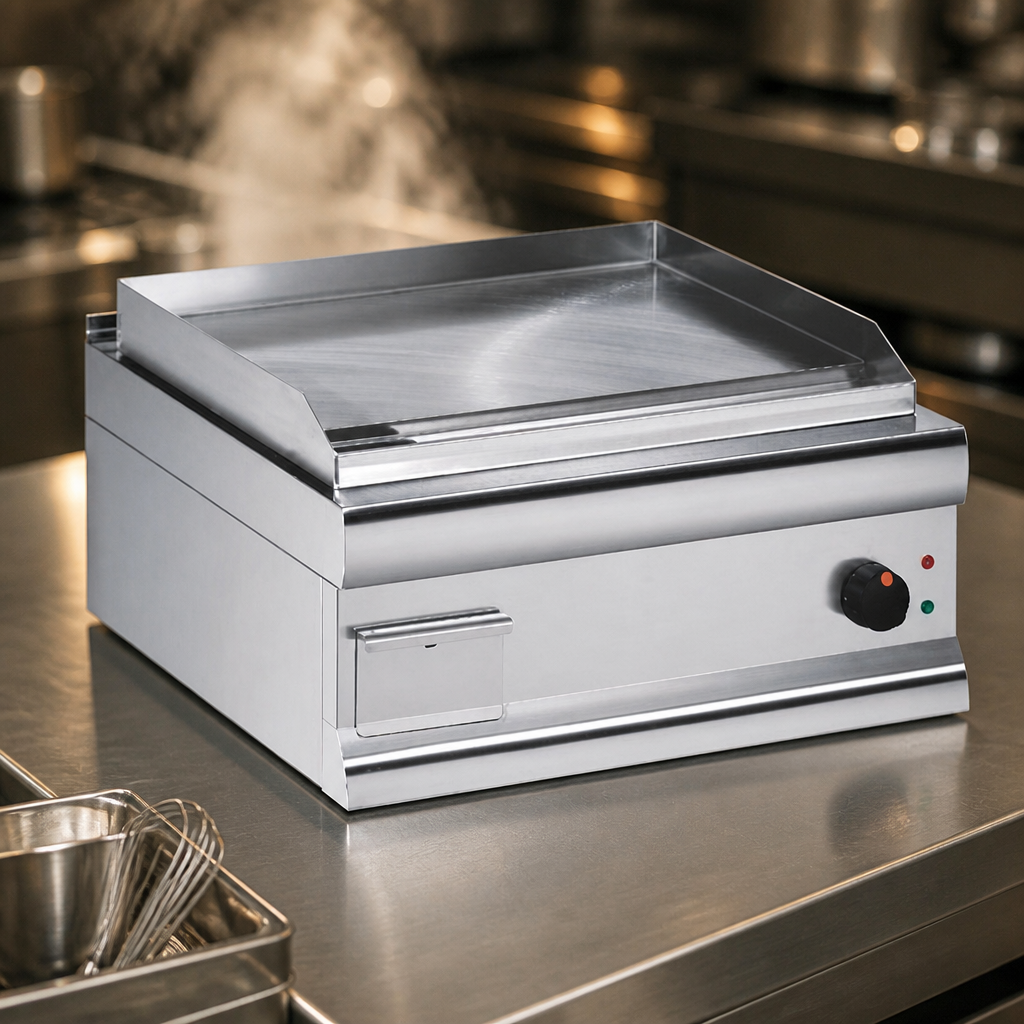 Commercial Electric Griddle 562 x 405mm Steel Plate 3kW