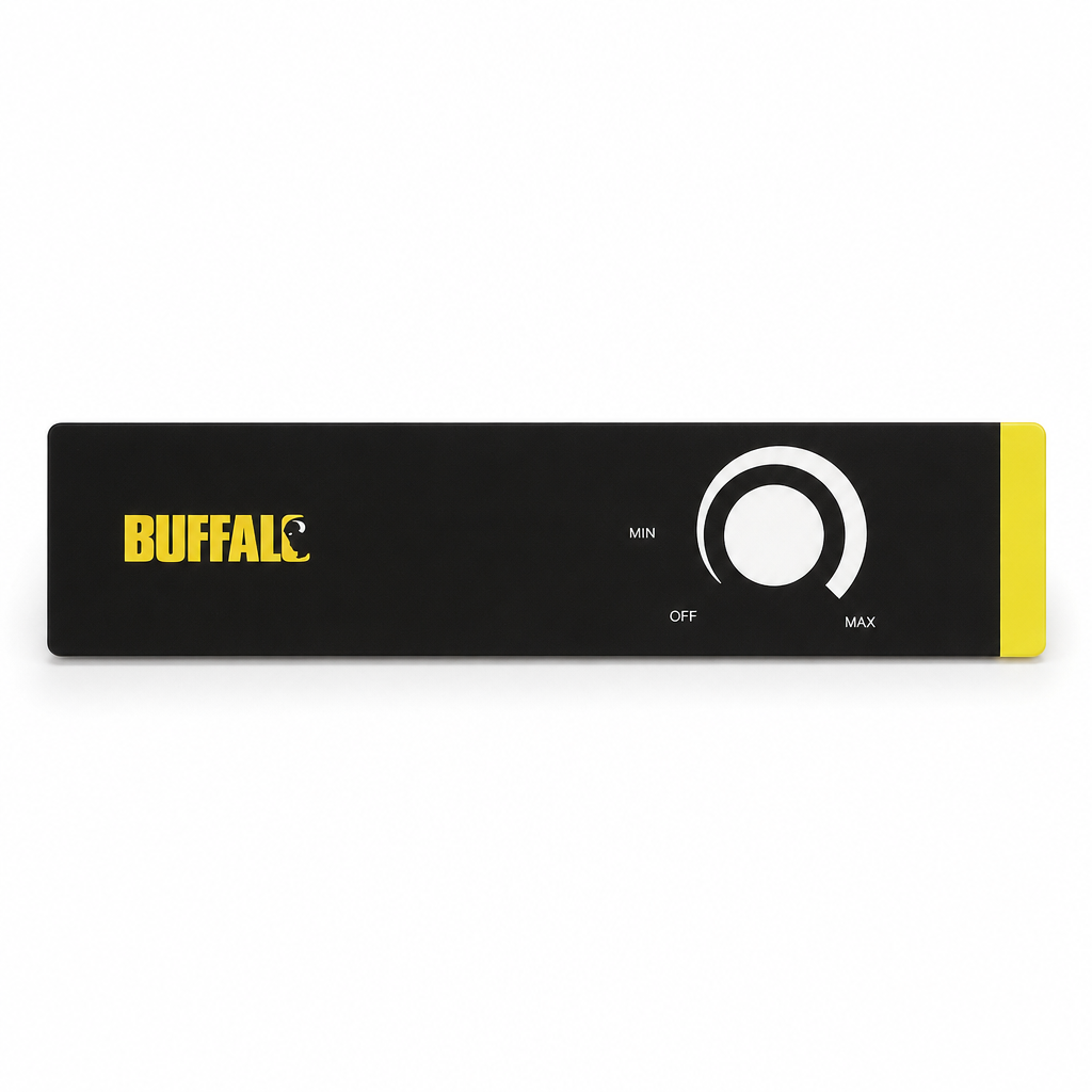 Induction Hob Control Panel Sticker for Commercial Catering Equipment