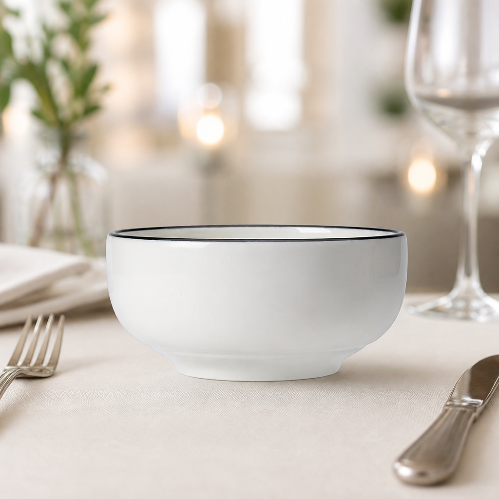 Pack of 12 Commercial Bowls 135mm Diameter 470ml