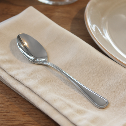 Commercial Dessert Spoon 12 Pack 189mm Stainless Steel Cutlery