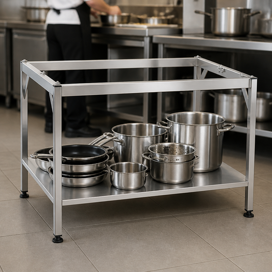Commercial Open Stand for 6-2/1 and 10-2/1 Cooking Systems