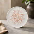 Kintsugi Walled Plates Coral 260mm - 6 Pack Commercial Tableware
