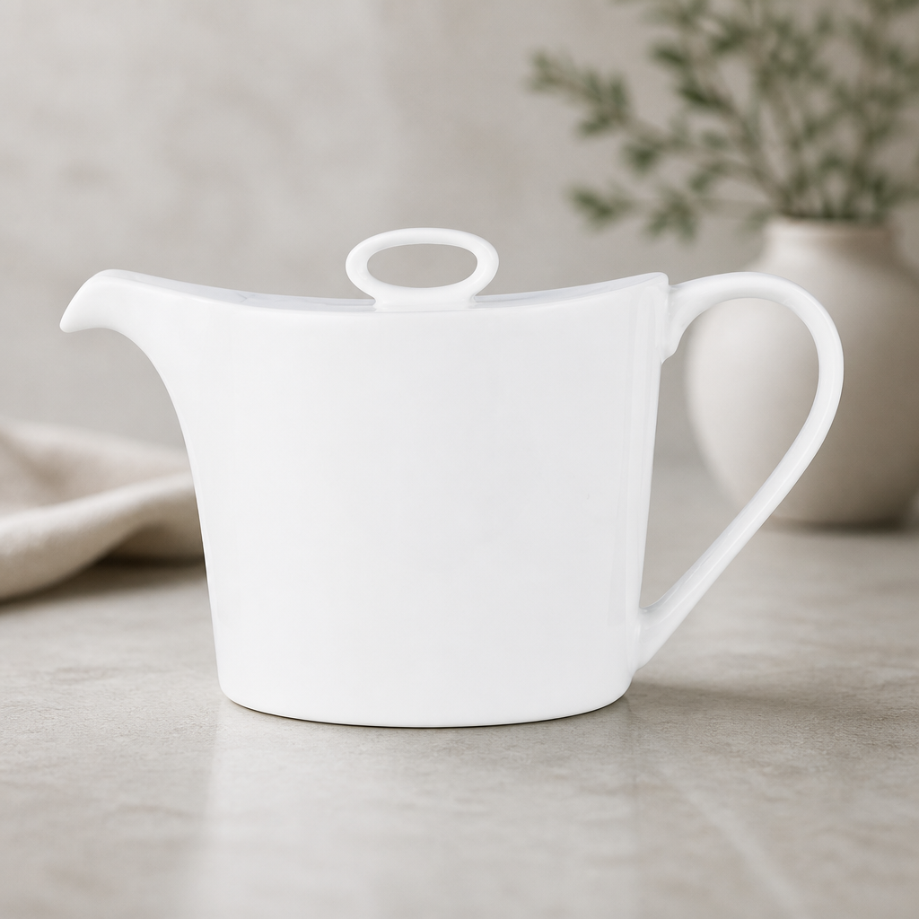 Commercial Teapots 426ml Oval Shape 6 Pack
