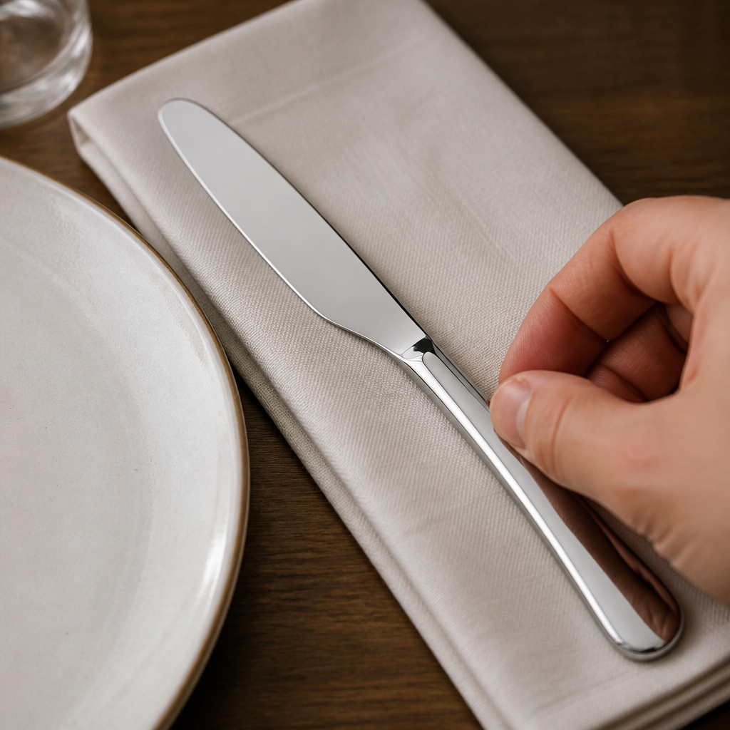 Commercial Table Knives 230mm 12 Pack Stainless Steel