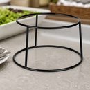 Commercial Buffet Display Stand Non-Slip Black Wire 230x260mm