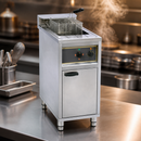 Free Standing Electric Fryer 16L Capacity Commercial Fryer