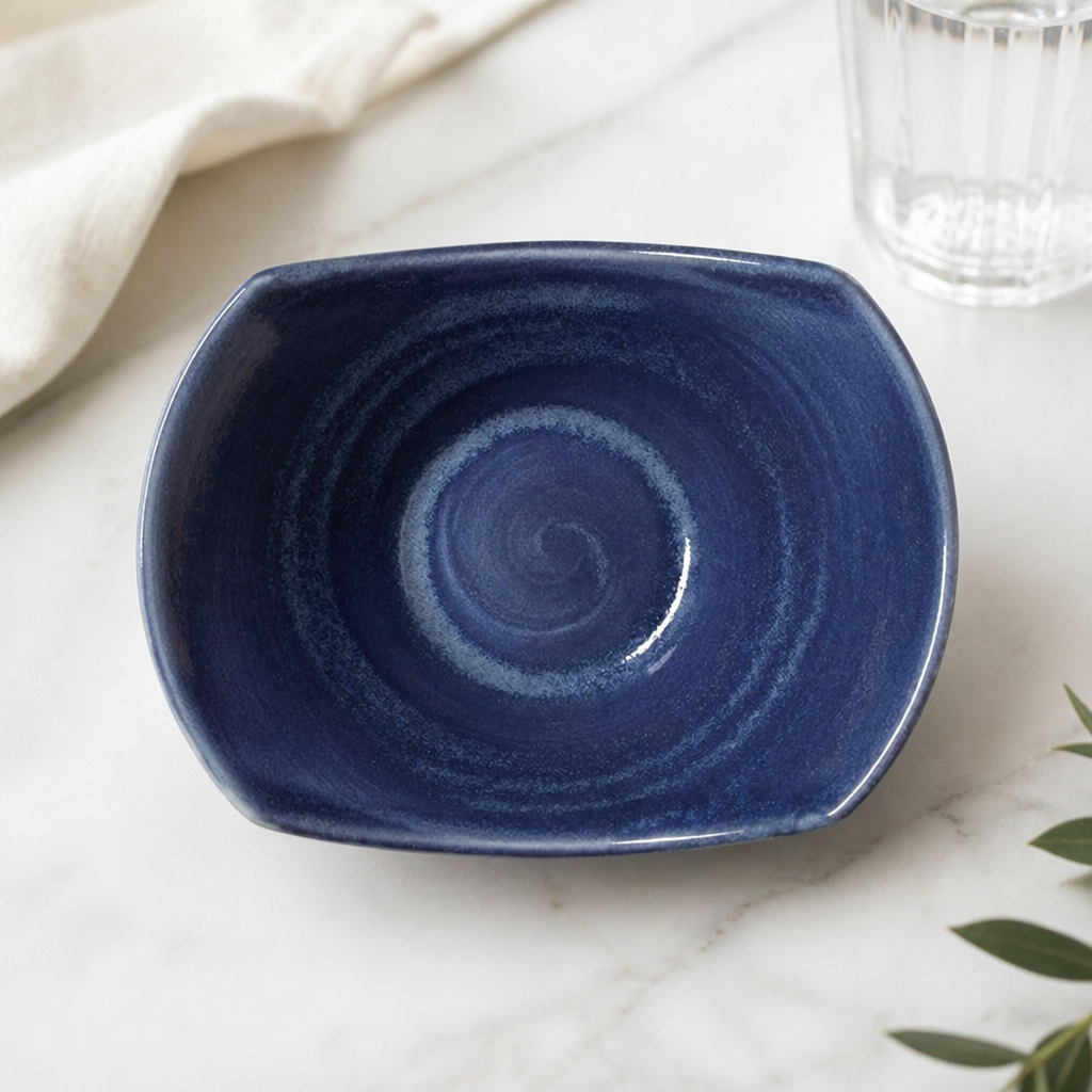 Commercial 165mm Bluestone Bowls 267ml - 12 Pack
