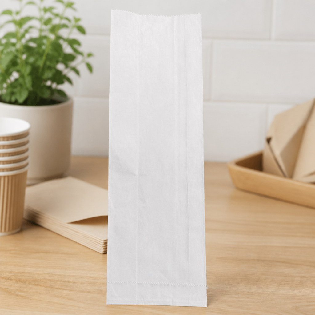 Recyclable Foil Lined Paper Bags 300x100mm 500 Pack