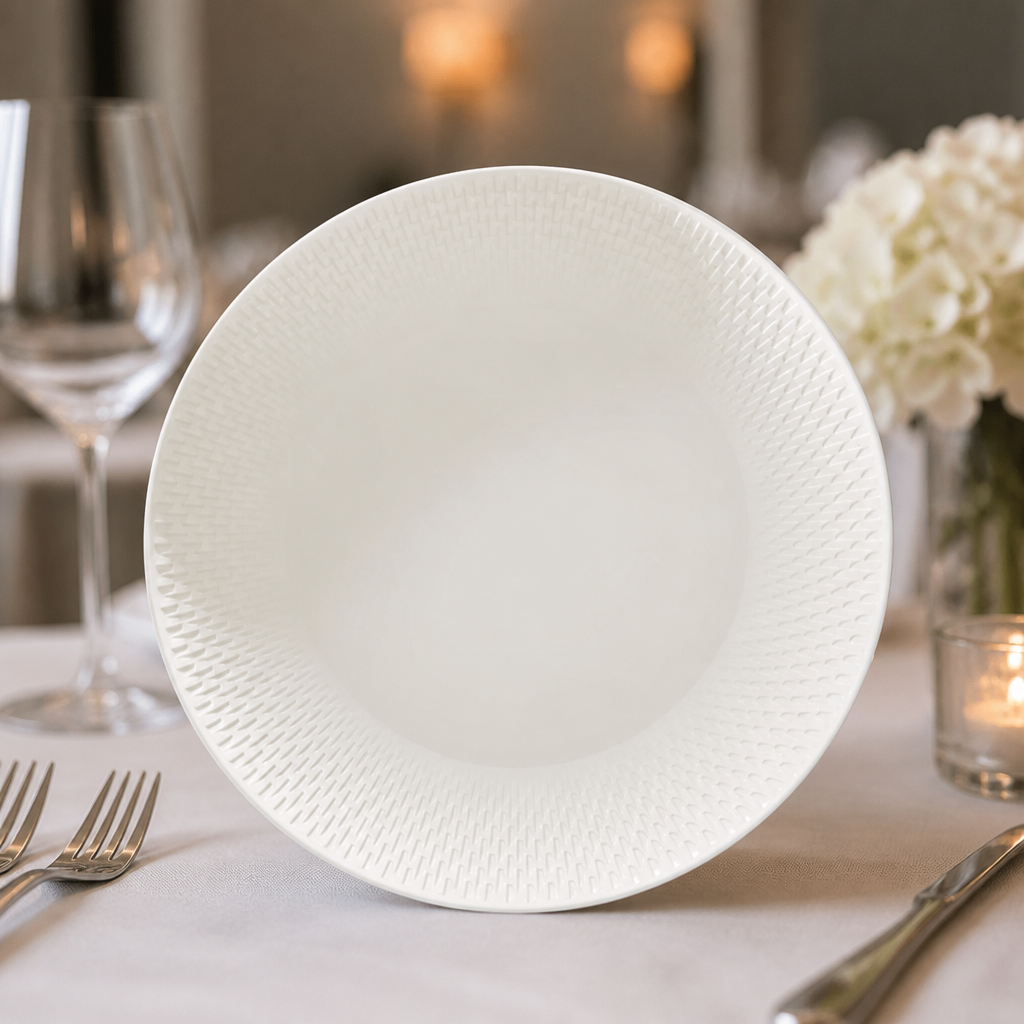 Commercial Coupe Plates 290mm China - 6 Pack