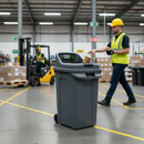 Premium Open Top Recycling Bin for General Waste - 70 Litre Capacity for Efficient Waste Management and Recycling Practices
