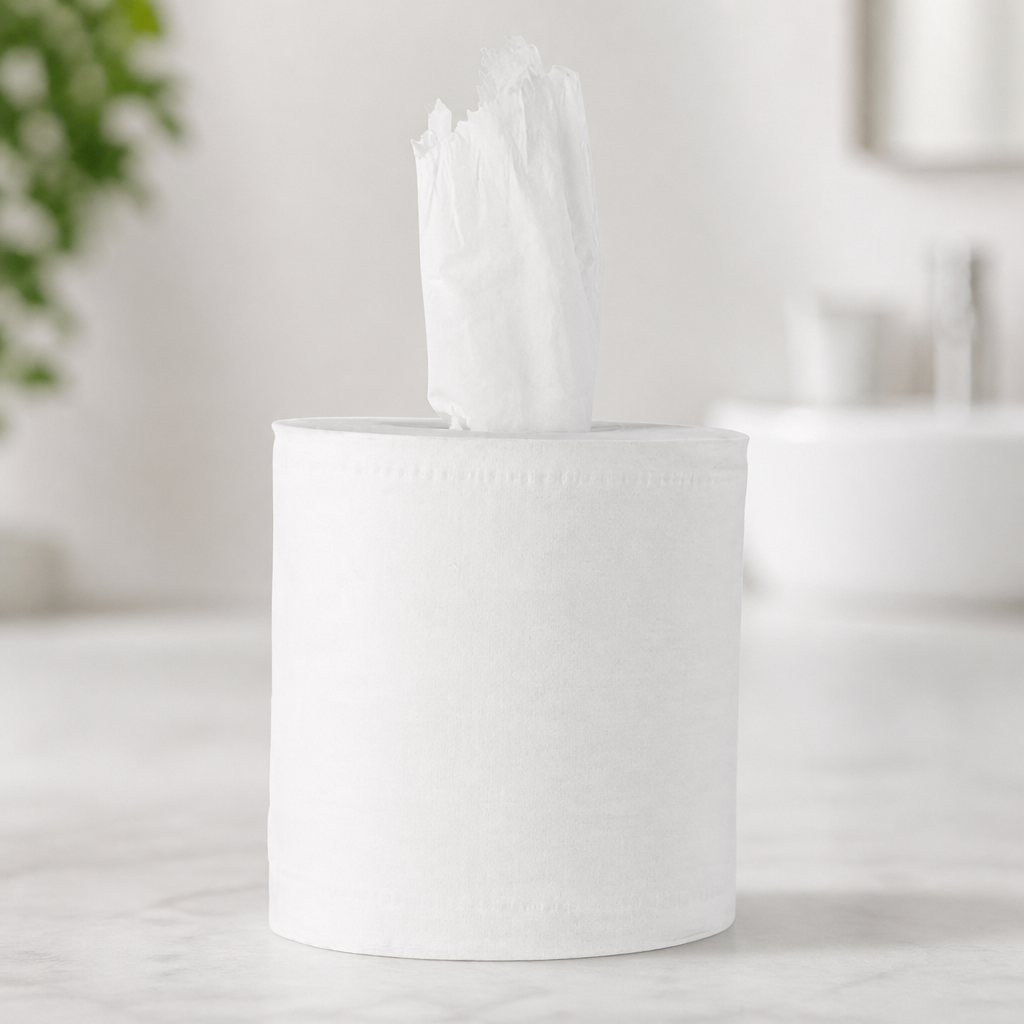 Commercial Centrefeed Wiping Paper Roll 6 Pack 2-Ply
