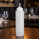 35oz Commercial Clear Squeeze Sauce Bottle for Precise Dispensing